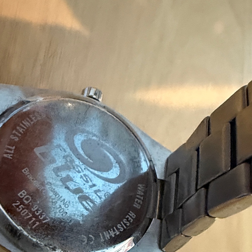 Fossil Silver Watch with Blue Dial - Picture 2 of 2